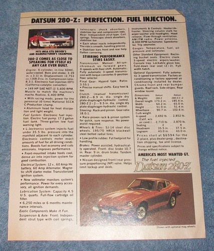 1976 datsun 280 vintage - 280-z,