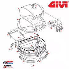 Givi Z769 Top Box Rubber