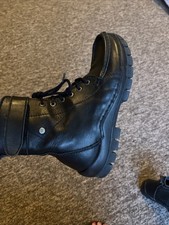 Ladies Black Wolky Boots Size 5 