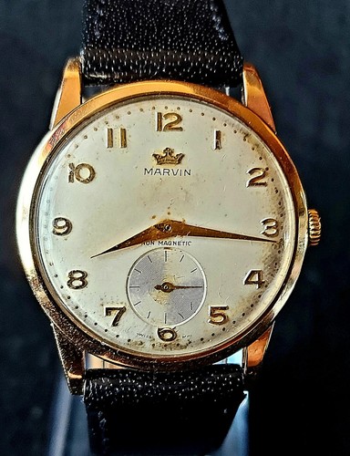 Marvin 9ct solid gold mans - 9ct,