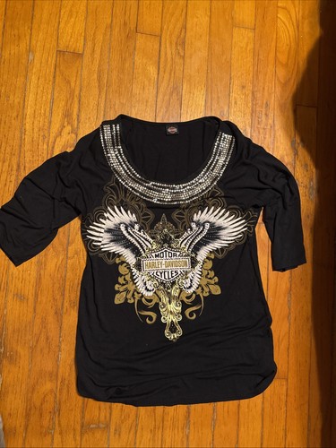 Harley bling medium top size - top,