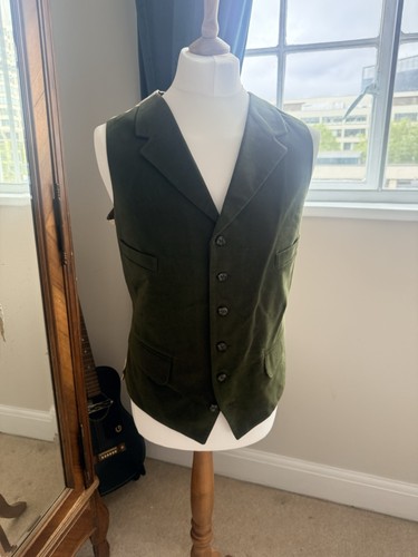 Cordings waistcoat green - cordings, 40