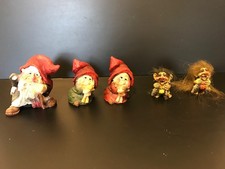 5 X NORWEGIAN TROLL FIGURES