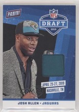 2019 National Convention NFL Draft Materials Josh Hines-Allen Allen Rookie RC