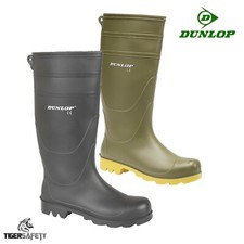 Dunlop Universal Quality Waterproof PVC Rubber Wellington Boots Wellies Rainboot