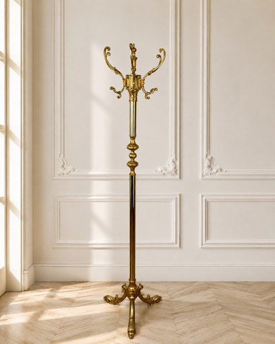 Standing coat hanger vintage - coat,