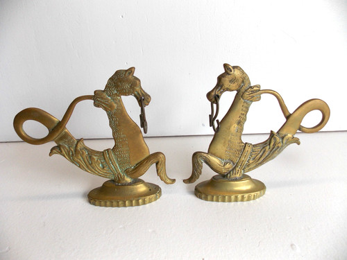 Vintage brass gondola - brass,