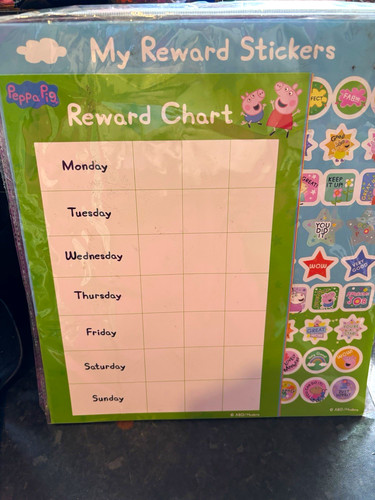 Peppa pig reward sticker - pig,