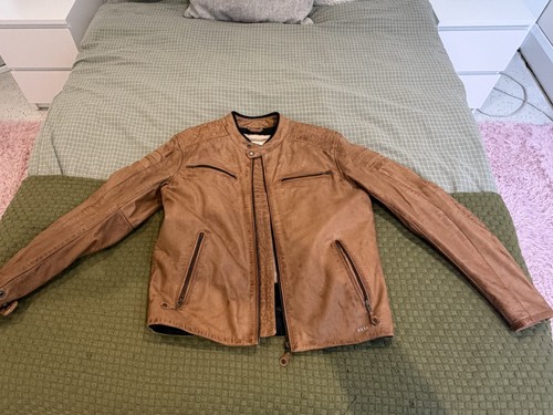 Richa daytona mens tan leather - mens,
