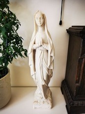 Alabaster Religious Statue