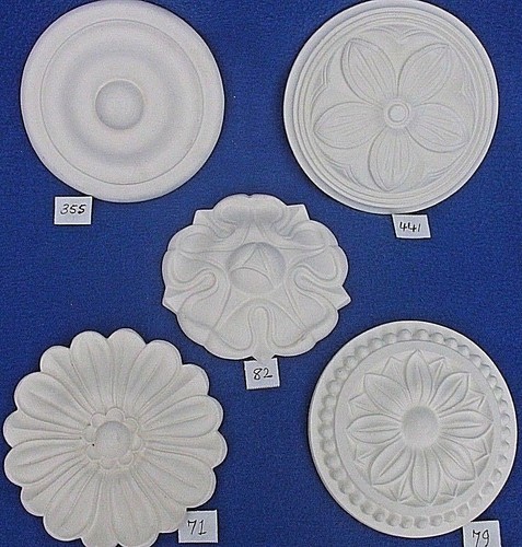 Plaster ceiling rose new - plaster,