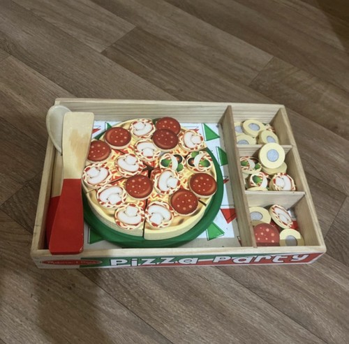Melissa doug wooden pizza - melissa, &