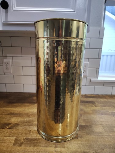 Vintage bristol brass hammered - bristol,
