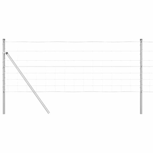 Wild fence with spikes - fence, mesh