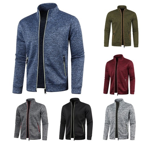 Mens full zip sweat - zip, jacket