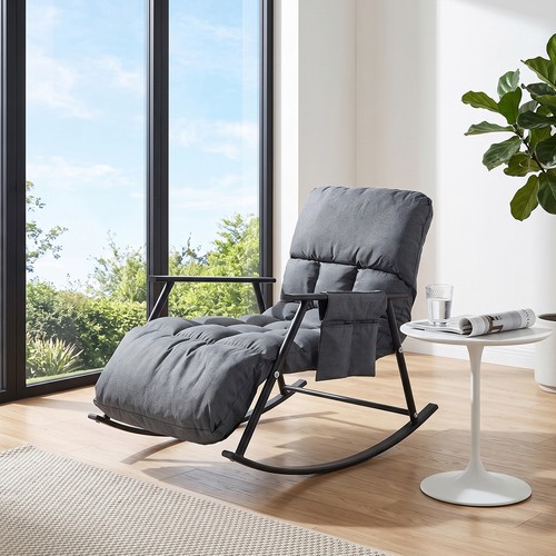 Rocking chair side storage - chair, w/