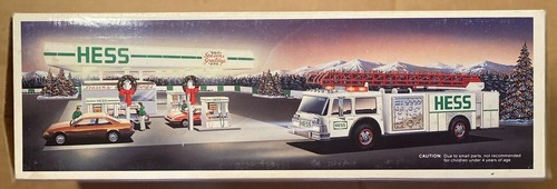 1989 hess toy fire truck - hess,