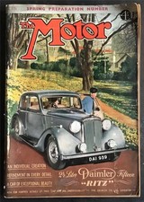 The MOTOR Magazine 28 Feb 1939 SPRING PREPARATION NUMBER Austin Eight Introduced