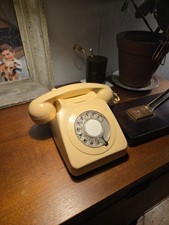Vintage Cream Rotary Dial