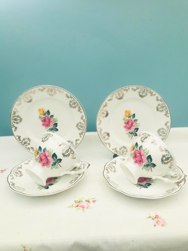 Vintage bone china pair - bone, of