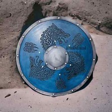 Blue Dragon Wooden Viking