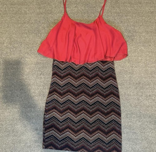 Deb y2k zigzag party dress - y2k,