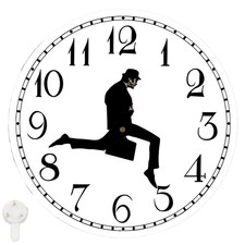Walks Clock, Silly Walk Wall Clock, A Interesting Wall Clock for Bedroom2807