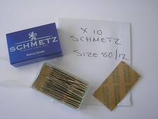 10 SCHMETZ SEWING MACHINE