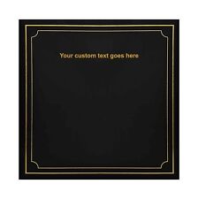 Personalised Text Extra-Large Self Adhesive 3-Ring Binder Padded Photo Album