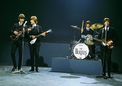 The beatles photo print - the,