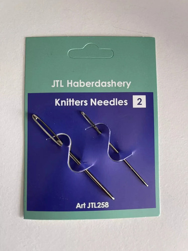 Knitters wool needles large - wool,