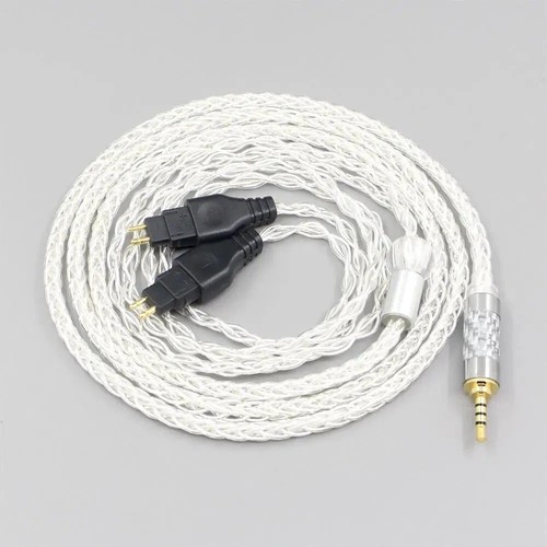 Pure silver earphone cable for - cable,
