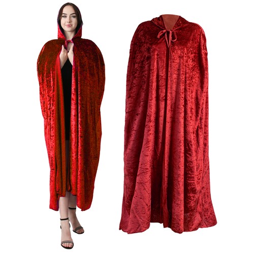 Halloween velvet cape with - halloween,