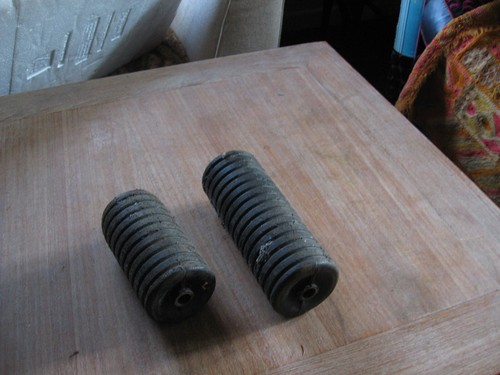 Lawn mower rear - front, roller