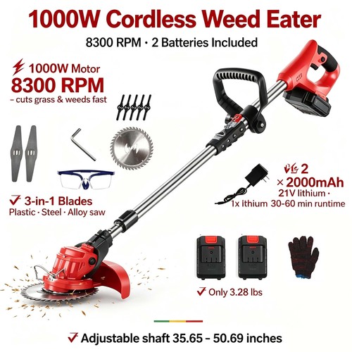 Cordless strimmer grass - cordless,