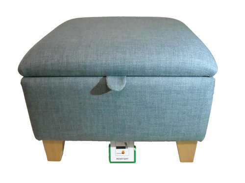 Large duck egg linen look - egg,