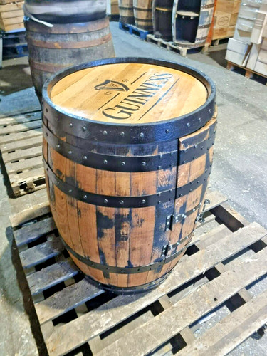 Guinness branded barrel - guinness,