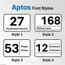 4 x PET Wheelie Bin Stickers