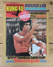 Kung Fu Monthly Magazine No 70 Bruce Lee - With Fold out Poster