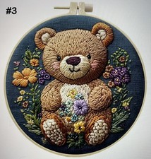 Embroidery Kit - Teddy Bear