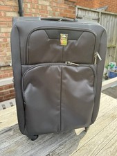Delsey 4 Wheels Medium Suitcase Soft Shell Luggage Travel Bag