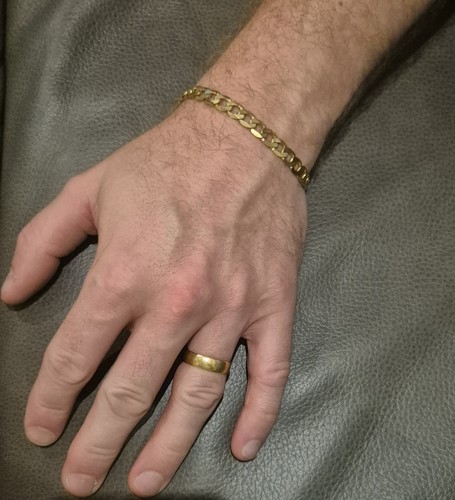 Vintage 9ct gold - vintage, curb