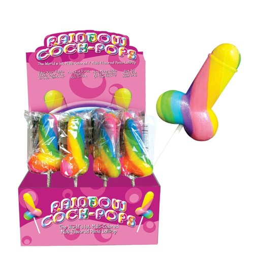 Rainbow willy lolly - lolly, job