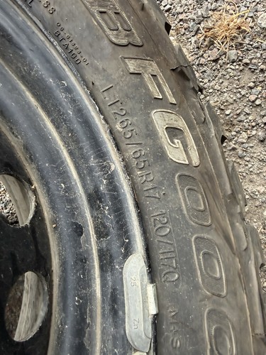 Bfg mud terrain tyres - mud, x4