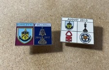 BURNLEY RARE ENAMEL FOOTBALL SUPPORTERS BADGE BADGES