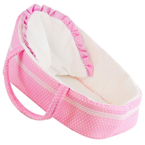 Baby doll carry cot bed - cot,