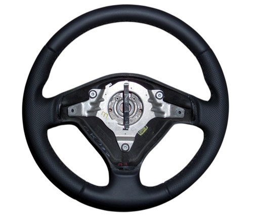 New leather steering - new,
