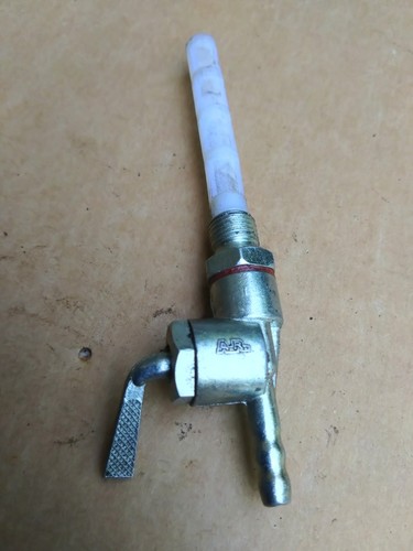 Vintage motorcycle petrol tap - motorcycle,