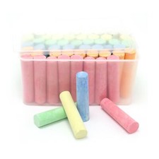 54 Piece Jumbo Coloured Chalks