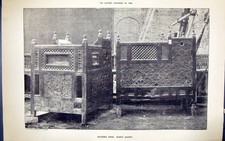 Old Print Reading Desk Early